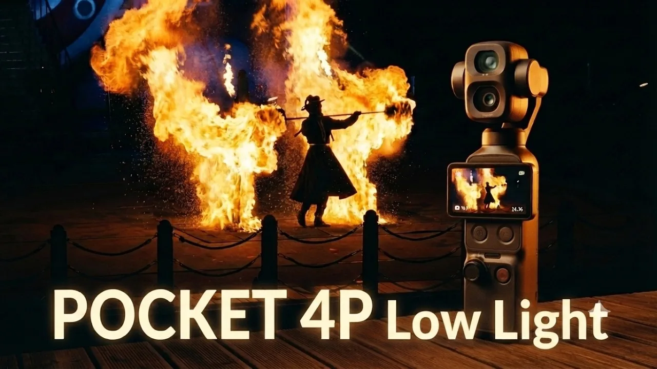 2026花蓮FUN暑假「即將成真火舞團」| DJI Pocket 4p Low Light Test 4K video thumbnail